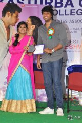 Manasuku Nachindi Movie Team At Kasturba Gandhi College